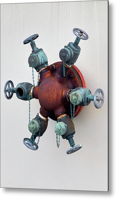 Lec Camera Club Metal Print featuring the photograph Valves by David Beebe