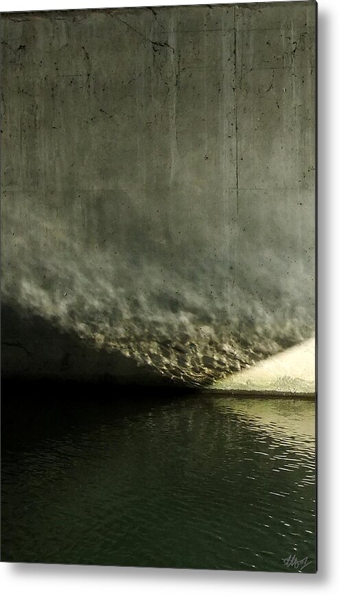Light Metal Print featuring the photograph Vanishing Point by Laura Hologram