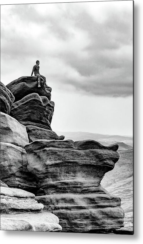Landscape Metal Print featuring the photograph Vantage Point by Nick Bywater