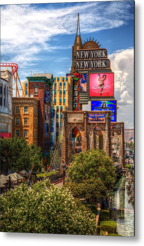 Vegas Baby Metal Print featuring the photograph Vegas Baby by James Marvin Phelps