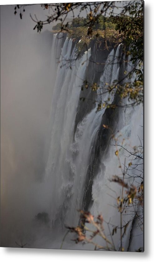 Nature Metal Print featuring the photograph Victoria Falls by Robert Grac