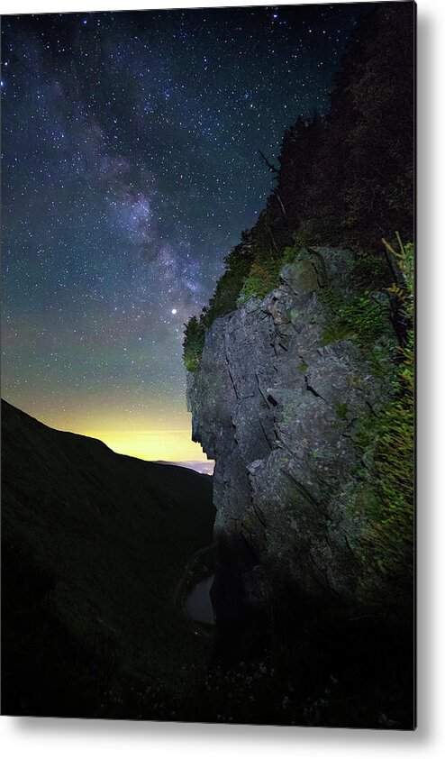 Watcher Metal Print featuring the photograph Watcher Milky Way by Chris Whiton