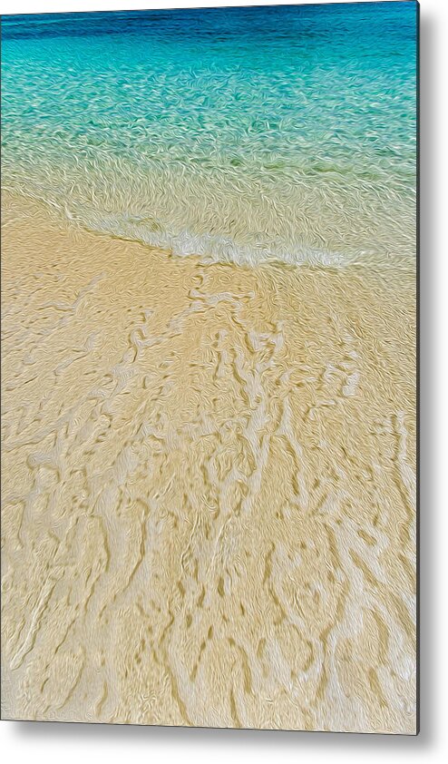 Water Metal Print featuring the photograph Water Abstract 1 by Gary Felton