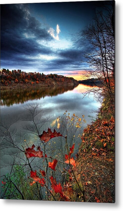 Mohawk River Metal Print featuring the photograph Water Colors by Neil Shapiro