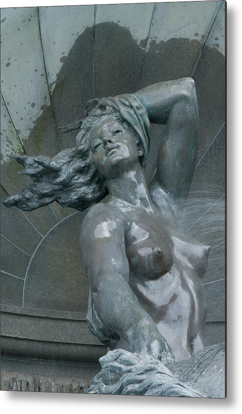 Artistry Metal Print featuring the photograph Water nymph by Brian Green