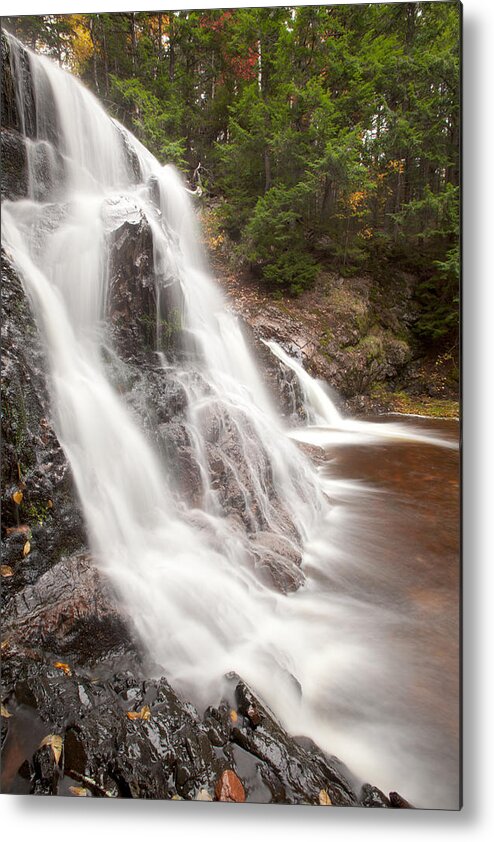 Waterfall Metal Print featuring the photograph Waterfall At Wentworth Valley #2 by Irwin Barrett