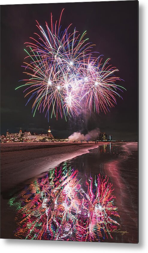 Coronado Metal Print featuring the photograph Wedding to Remember by Dan McGeorge