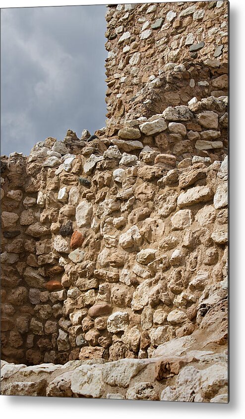 Ruins Metal Print featuring the photograph Whispers From The Past by Phyllis Denton