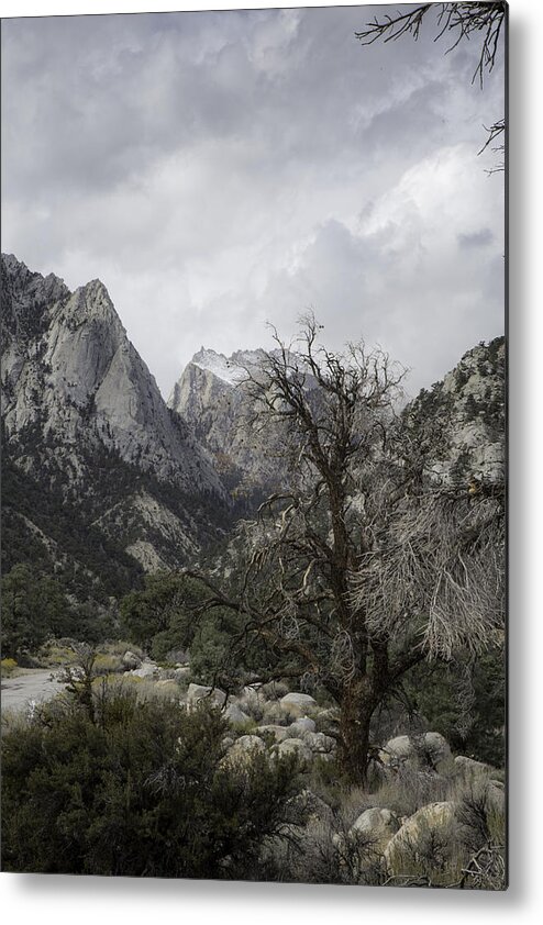 Mount Whitney Metal Print featuring the photograph Whitney Portal by Dusty Wynne