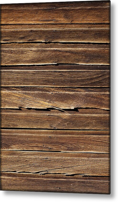 Wood Texture Metal Print featuring the photograph Wood Texture by Kelley King