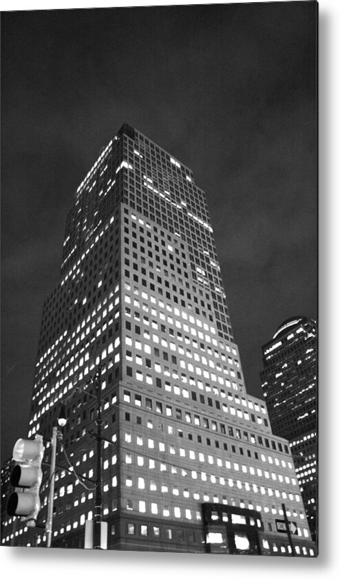 Skyscraper Metal Print featuring the photograph World Financial One by Christopher J Kirby