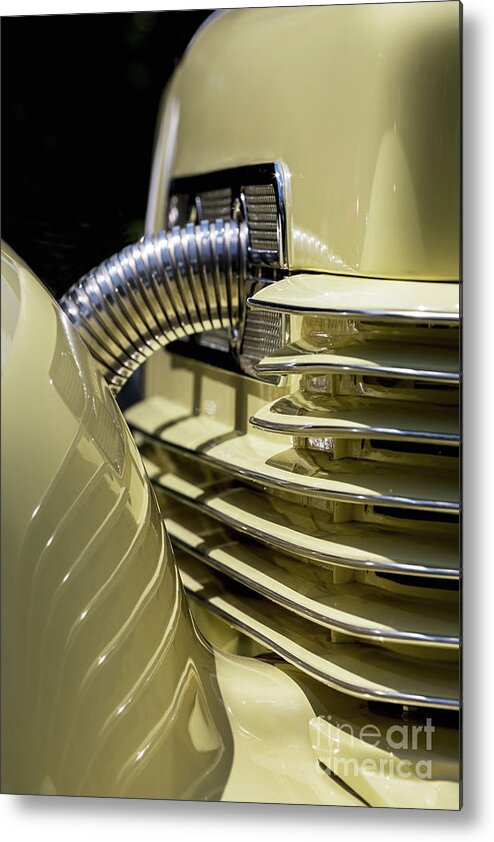Cord Metal Print featuring the photograph Yellow Cord by Dennis Hedberg