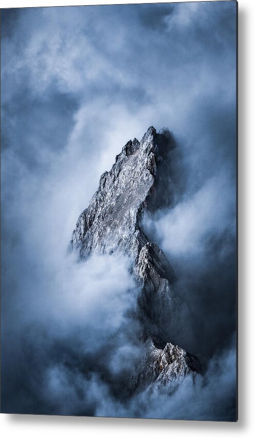 Zugspitze Metal Print featuring the photograph Zugspitze by Yu Kodama Photography