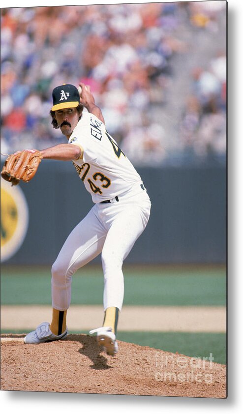 1980-1989 Metal Print featuring the photograph Dennis Eckersley by Otto Greule Jr