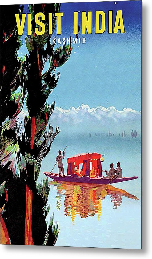 Kashmir Metal Print featuring the digital art Kashmir, India #1 by Long Shot
