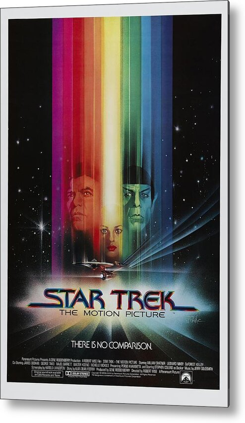 1970s Metal Print featuring the photograph Star Trek, The Motion Picture -1979-. #1 by Album