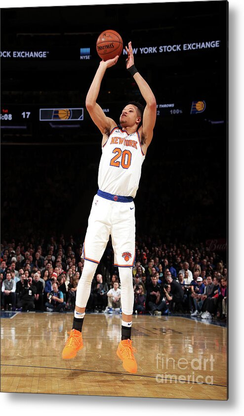 Kevin Knox Metal Print featuring the photograph Indiana Pacers V New York Knicks #10 by Nathaniel S. Butler