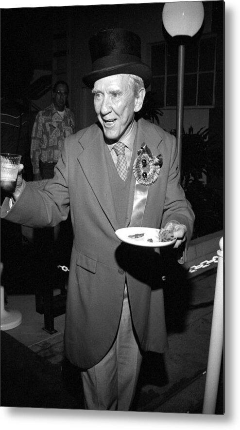 1980-1989 Metal Print featuring the photograph Burgess Meredith #17 by Mediapunch