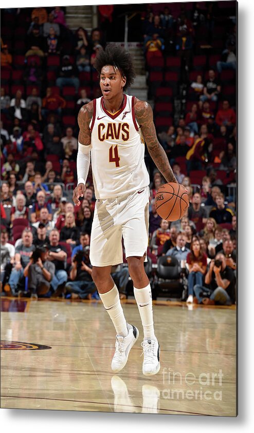 Nba Pro Basketball Metal Print featuring the photograph Chicago Bulls V Cleveland Cavaliers by David Liam Kyle