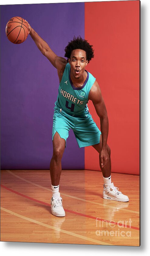 Nba Pro Basketball Metal Print featuring the photograph 2018 Nba Rookie Photo Shoot by Jennifer Pottheiser
