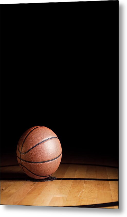 Ball Metal Print featuring the photograph Basketball #2 by Garymilner