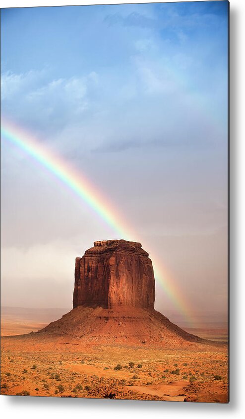 Geology Metal Print featuring the photograph Monument Valley Tribal Park #2 by Pgiam