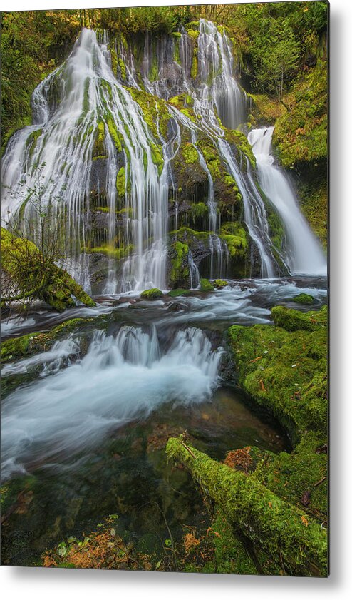 Jeff Foott Metal Print featuring the photograph Panther Creek Falls #2 by Jeff Foott