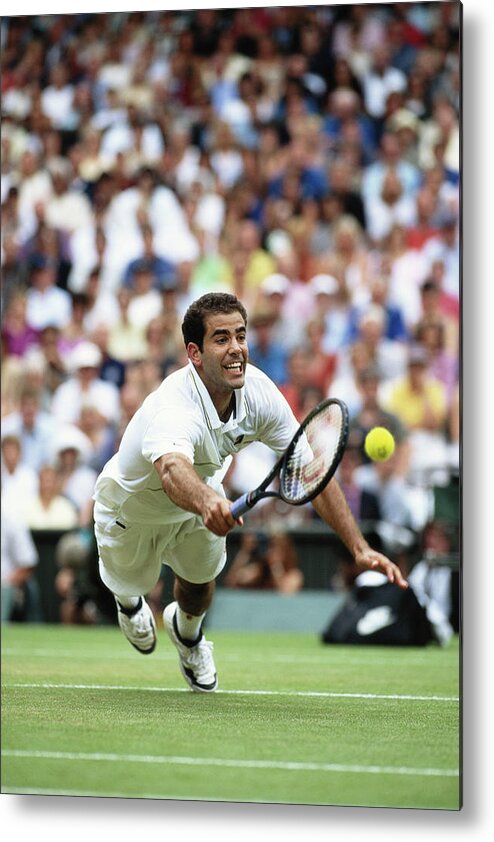 Crowd Metal Print featuring the photograph Pete Sampras #2 by Gary M. Prior