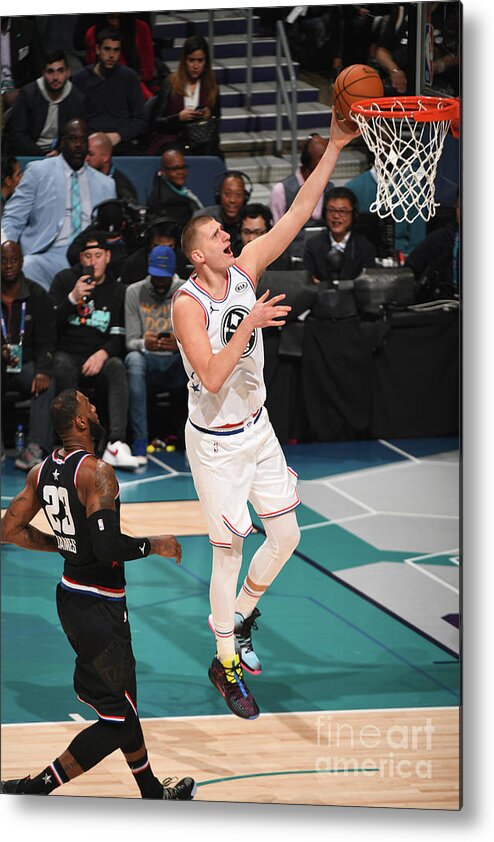 Nba Pro Basketball Metal Print featuring the photograph 2019 Nba All-star Game by Garrett Ellwood