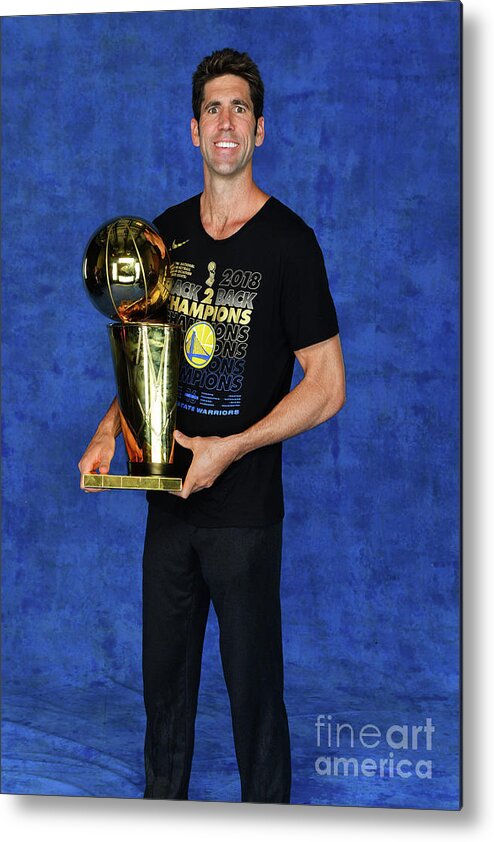 Bob Myers Metal Print featuring the photograph 2018 Nba Finals - Game Four #23 by Jesse D. Garrabrant