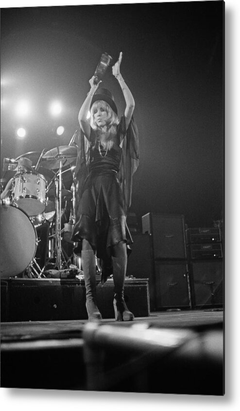 Singer Metal Print featuring the photograph Fleetwood Mac by Fin Costello