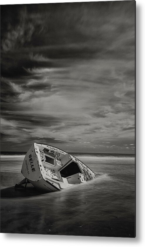 North Carolina Metal Print featuring the photograph Long Way From Home #4 by Robert Fawcett