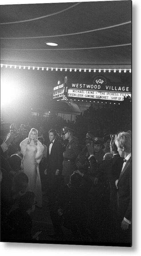 California Metal Print featuring the photograph Viva Maria Film Premiere #3 by Donaldson Collection