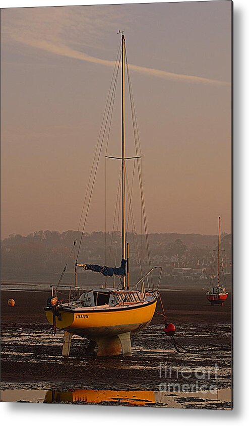 Yacht Metal Print featuring the photograph Yacht #3 by Andy Thompson