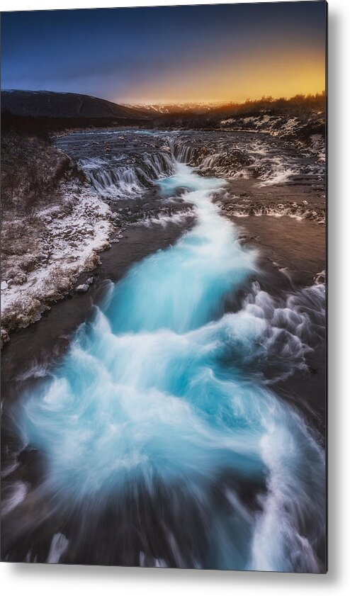 Iceland Metal Print featuring the photograph #32 by David Martn Castn