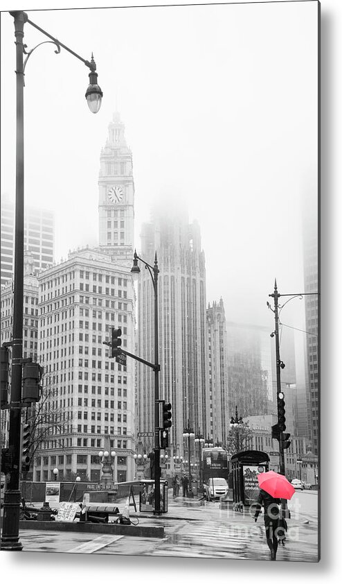 Architecture Metal Print featuring the photograph Chicago #4 by Juli Scalzi