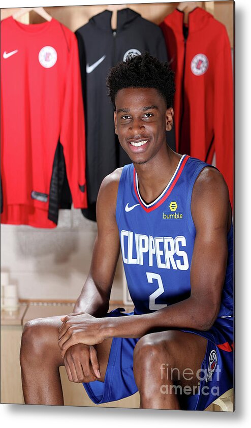 Nba Pro Basketball Metal Print featuring the photograph 2018 Nba Rookie Photo Shoot by Nathaniel S. Butler