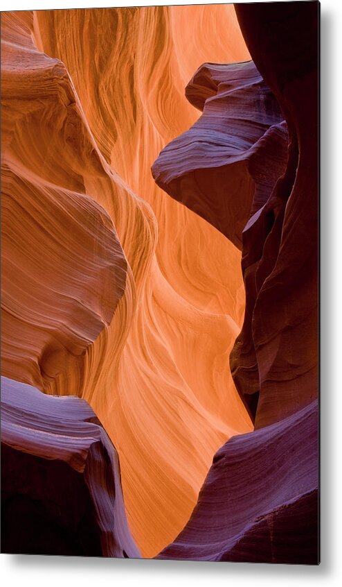 Tranquility Metal Print featuring the photograph Lower Antelope Slot Canyon, Page Arizona #5 by Russell Burden