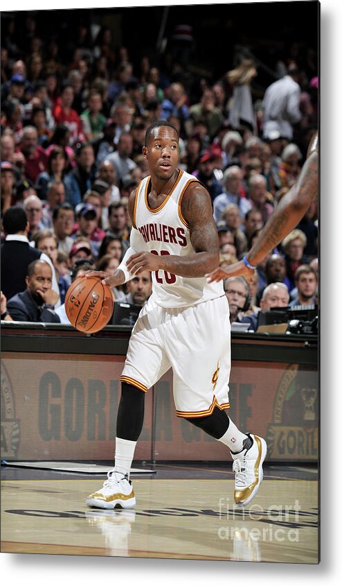 Kay Felder Metal Print featuring the photograph Orlando Magic V Cleveland Cavaliers by David Liam Kyle