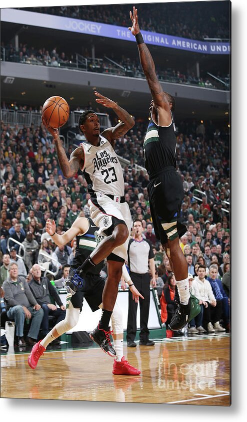 Nba Pro Basketball Metal Print featuring the photograph La Clippers V Milwaukee Bucks by Gary Dineen