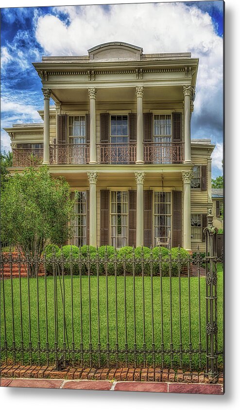 Garden District Metal Print featuring the photograph Archie Manning House by Susan Rissi Tregoning