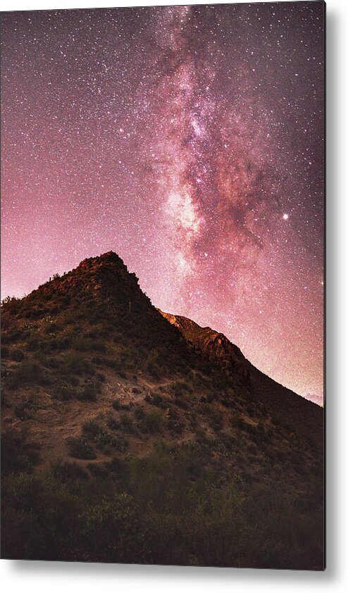 Arizona Metal Print featuring the photograph Arizona Milky Way by Chance Kafka