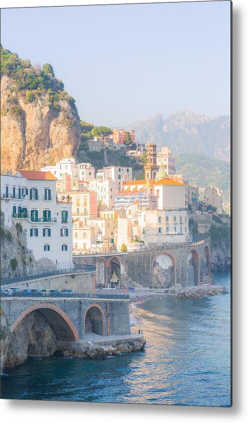 Landscapes Metal Print featuring the photograph Atrani, Amalfi Coast, Campania, Italy by Ronnybas