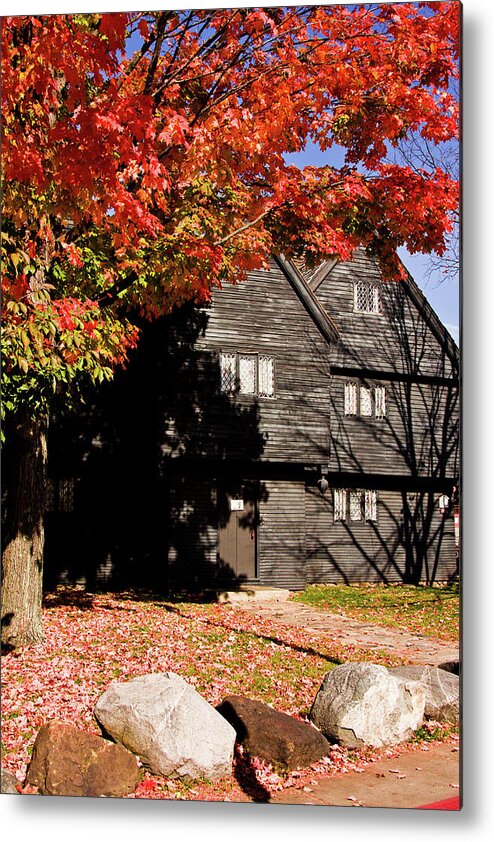 Salem Metal Print featuring the photograph Autumn in Salem by Jeff Folger