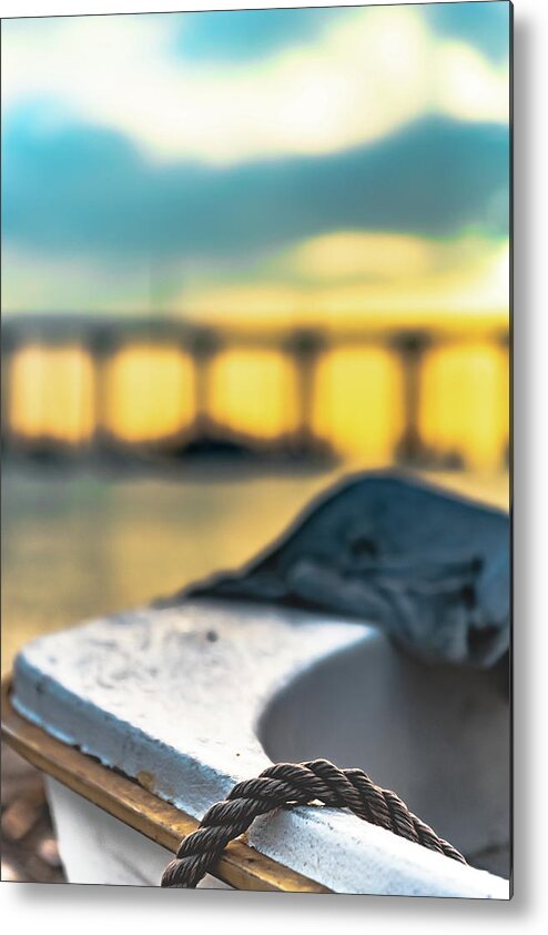 Boat Metal Print featuring the photograph Beach Parking by Local Snaps Photography