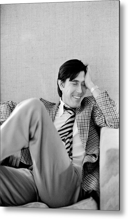 Singer Metal Print featuring the photograph Bryan Ferry Portrait by Michael Ochs Archives