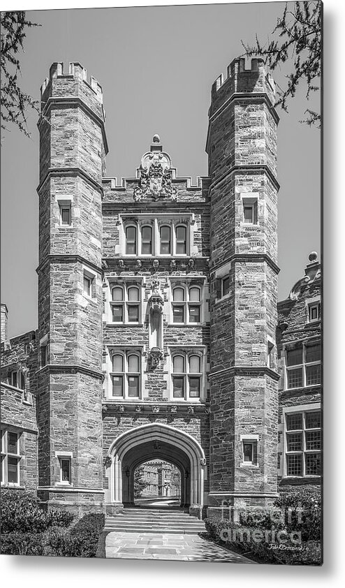 Bryn Mawr College Metal Print featuring the photograph Bryn Mawr College Rockefeller Hall by University Icons
