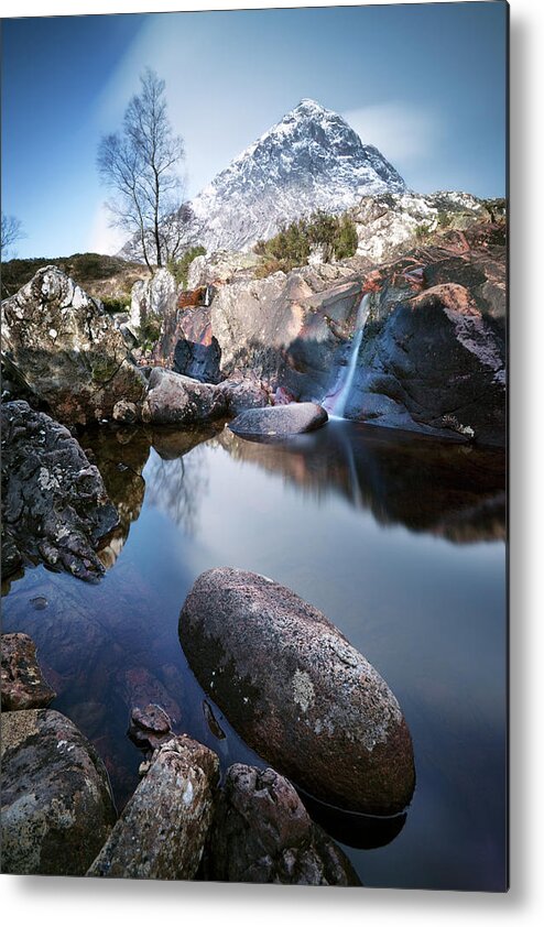 Scenics Metal Print featuring the photograph Buachaille Etive Mor by Matteo Colombo