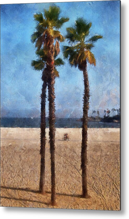 People Metal Print featuring the photograph California Dreaming by Celeste Mookherjee