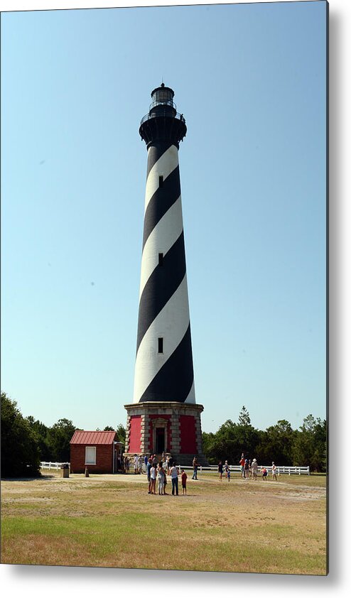 Cape Hatteras Metal Print featuring the photograph Cape Hatteras Lighthouse by Jimmie Bartlett